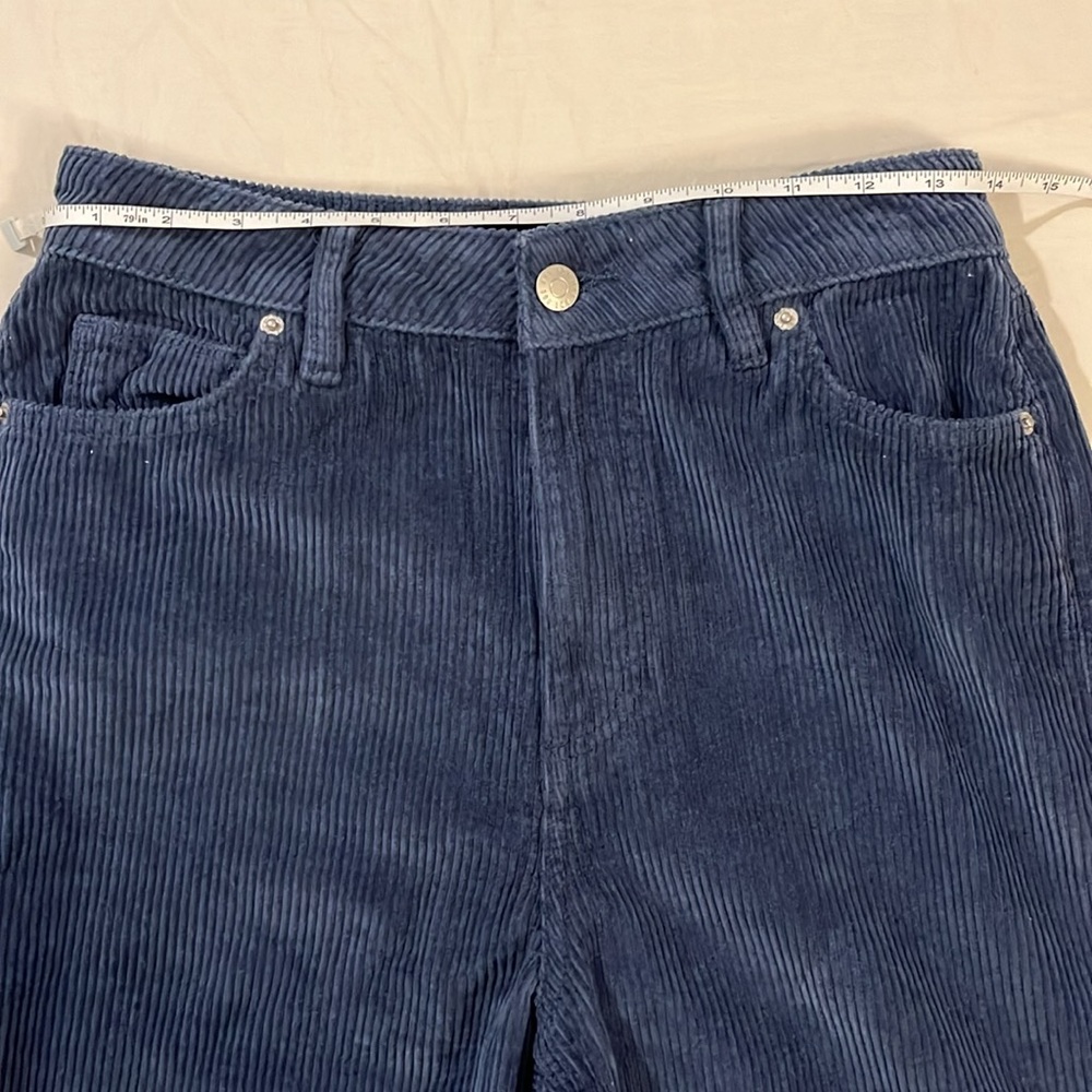 BDG High Rise Corduroy Jeans - Blue - Picture 12 of 15
